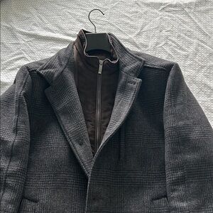 Johnston & Murphy Burgundy and Black Jacket